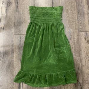 NWOT Juicy Couture Ruffled Terry Dress Size S/M
